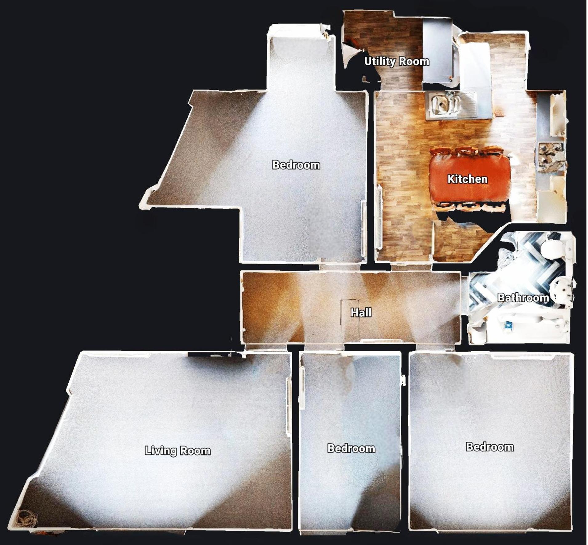 Spacious 3 Bedroom Entire Self Check In Apartment *